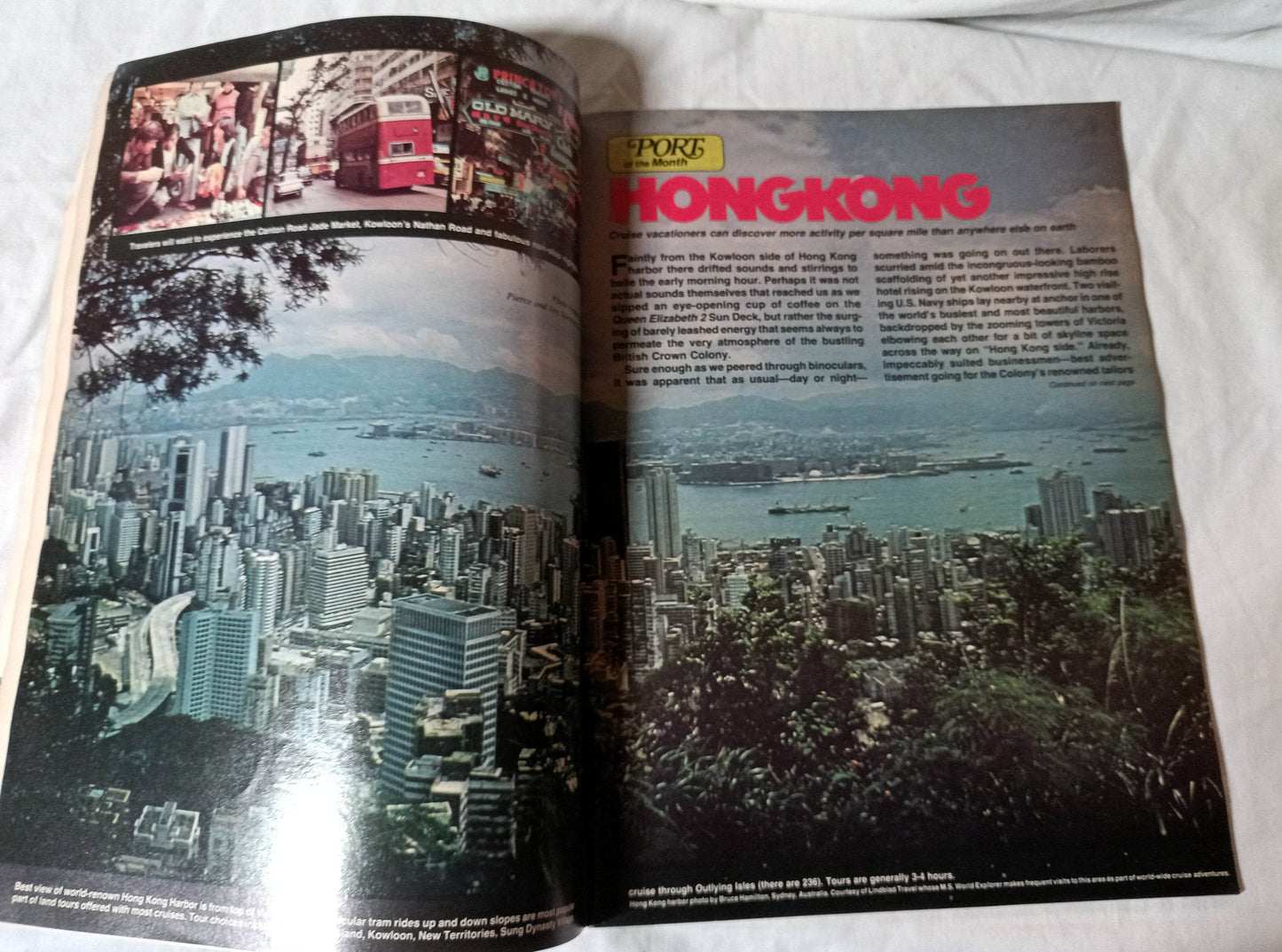 Cruise Travel Magazine June 1982 Stella Solaris Carla C Aquarius - TulipStuff