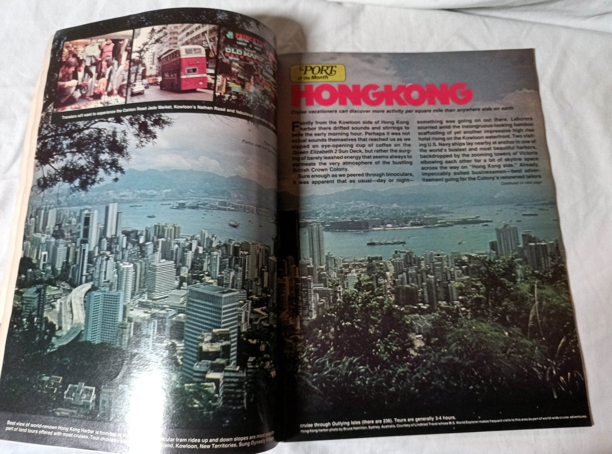 Cruise Travel Magazine June 1982 Stella Solaris Carla C Aquarius - TulipStuff