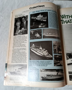 Cruise Travel Magazine June 1982 Stella Solaris Carla C Aquarius - TulipStuff