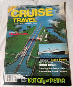 Cruise Travel Magazine June 1982 Stella Solaris Carla C Aquarius - TulipStuff