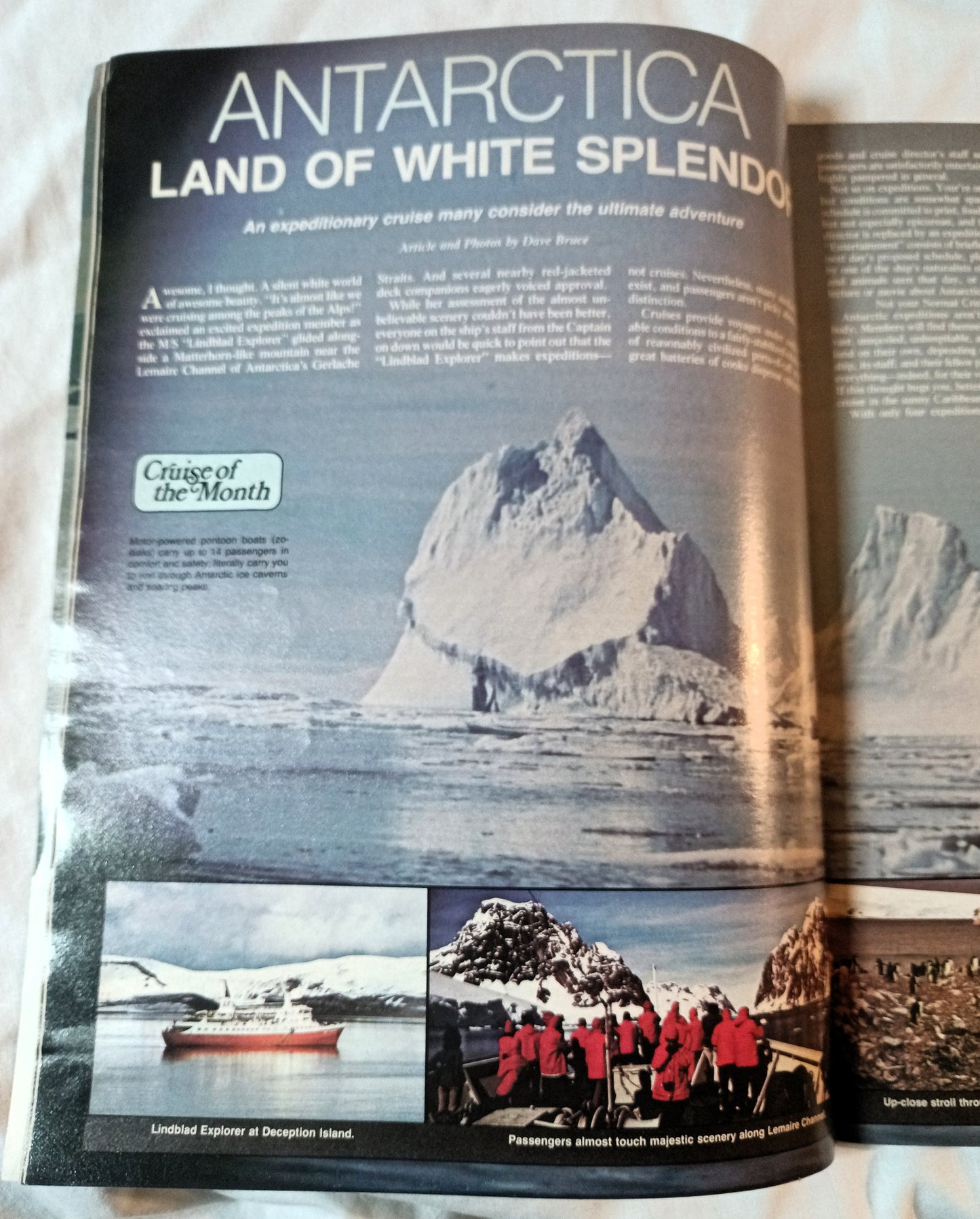Cruise Travel Magazine February 1983 ss Norway Holland America - TulipStuff