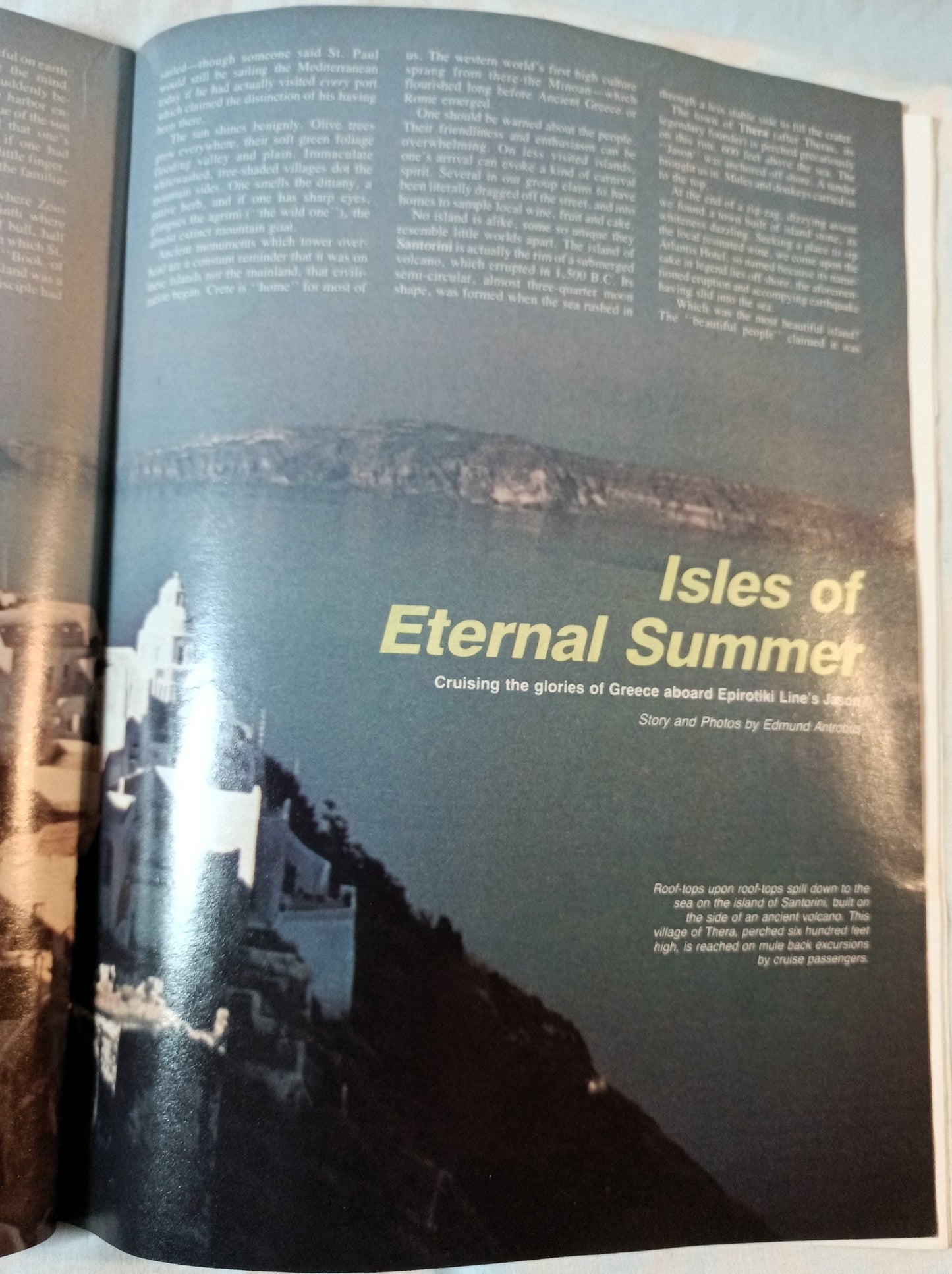 Cruise Travel Magazine December 1982 Mermoz Skyward Fairsea - TulipStuff