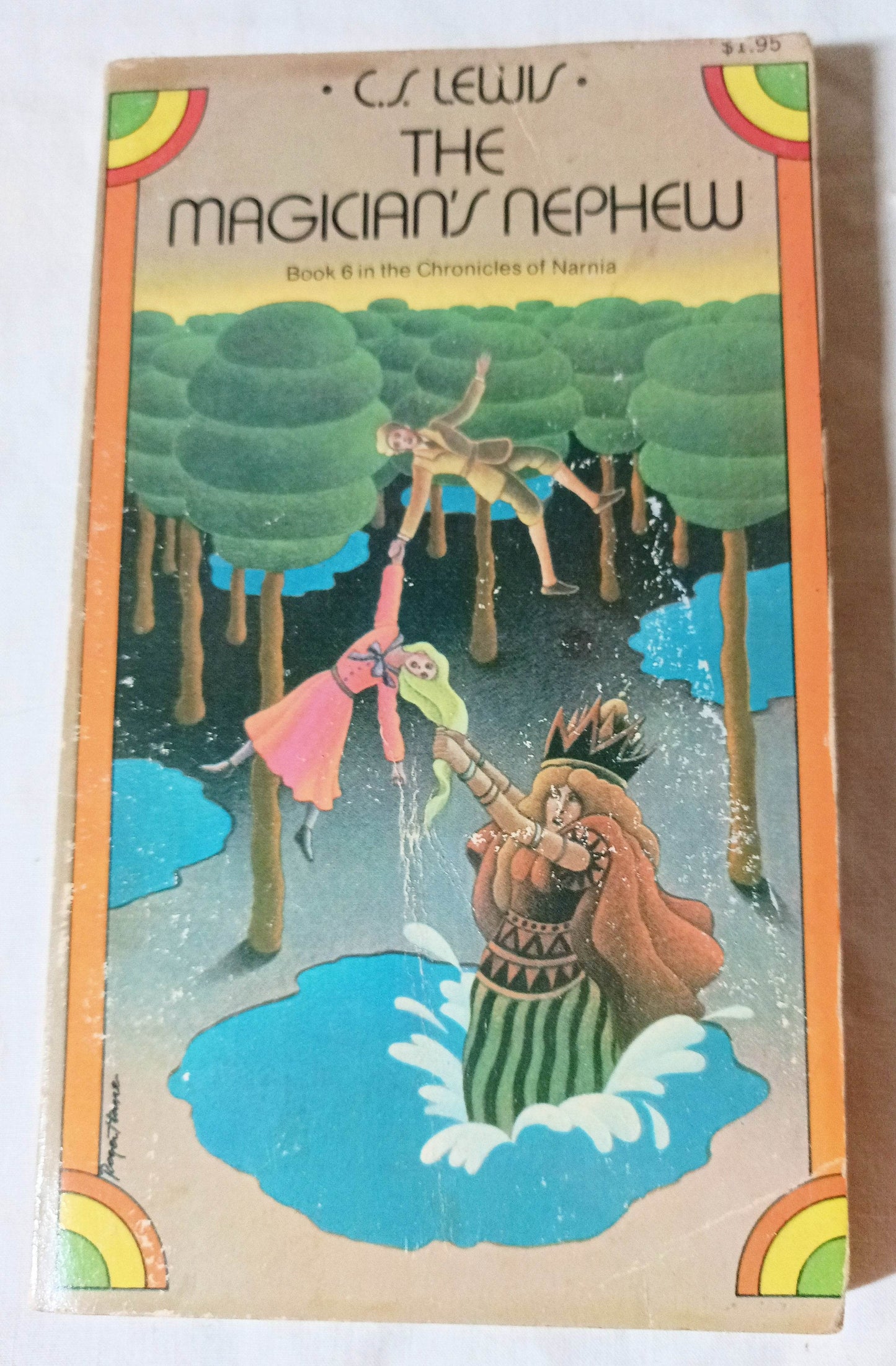 C.S. Lewis The Magician's Nephew Paperback Collier 1978 - TulipStuff
