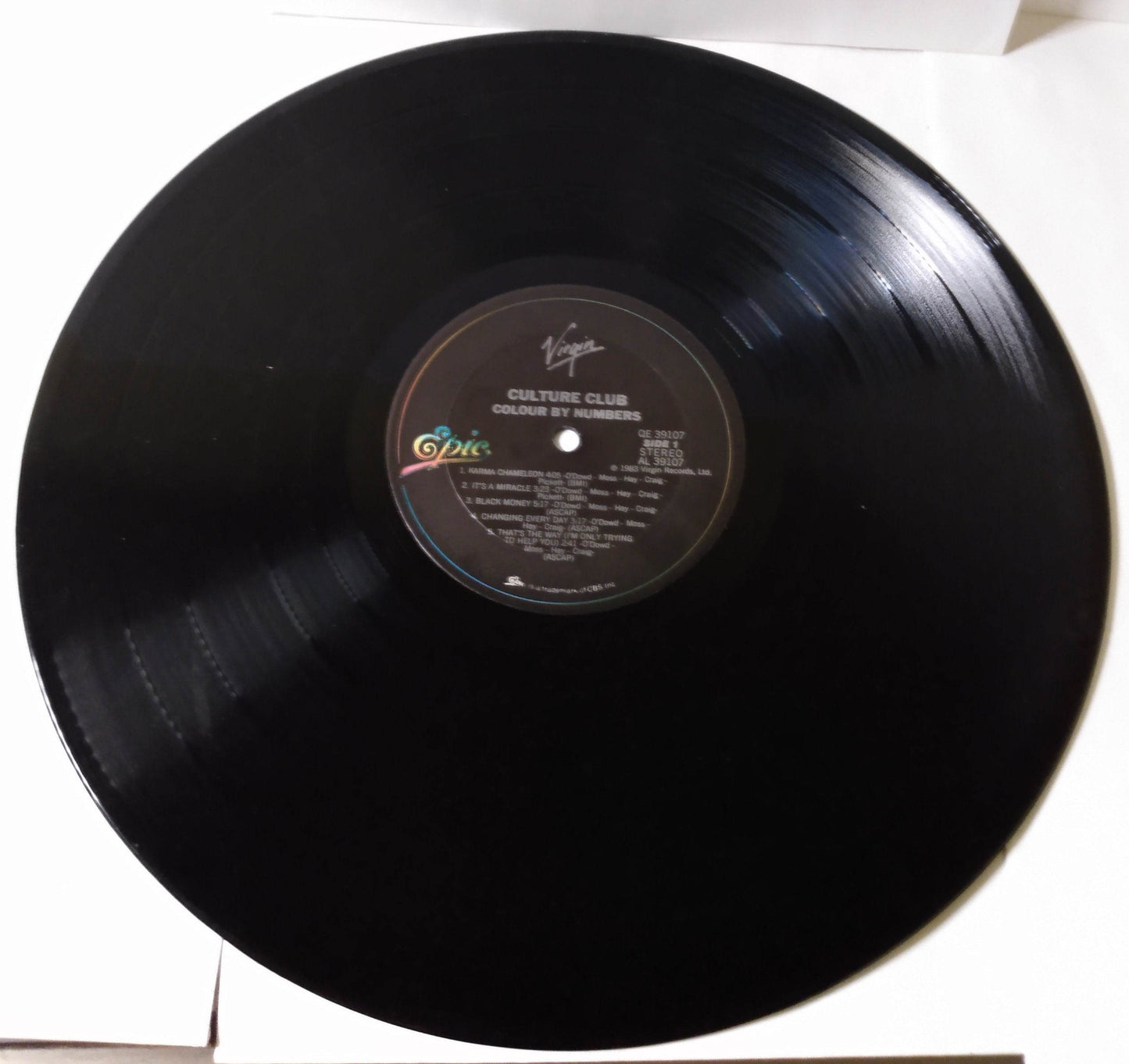 Culture Club Colour By Numbers New Wave 12" Vinyl LP Virgin 1983 - TulipStuff