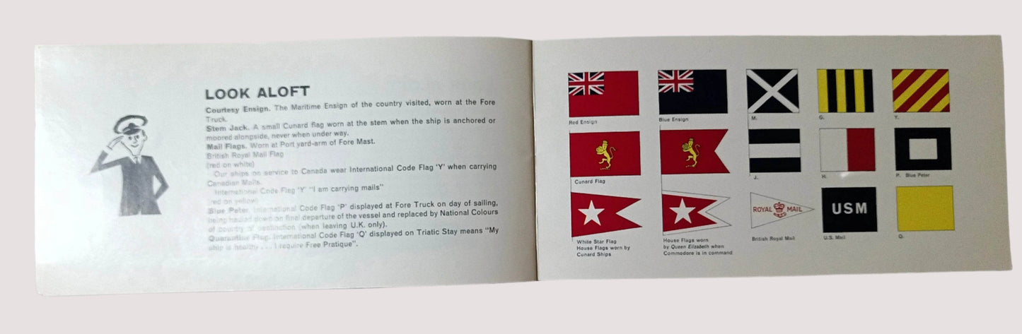 Cunard Line RMS Franconia 1967 Cruise Info For Passengers Booklet - TulipStuff