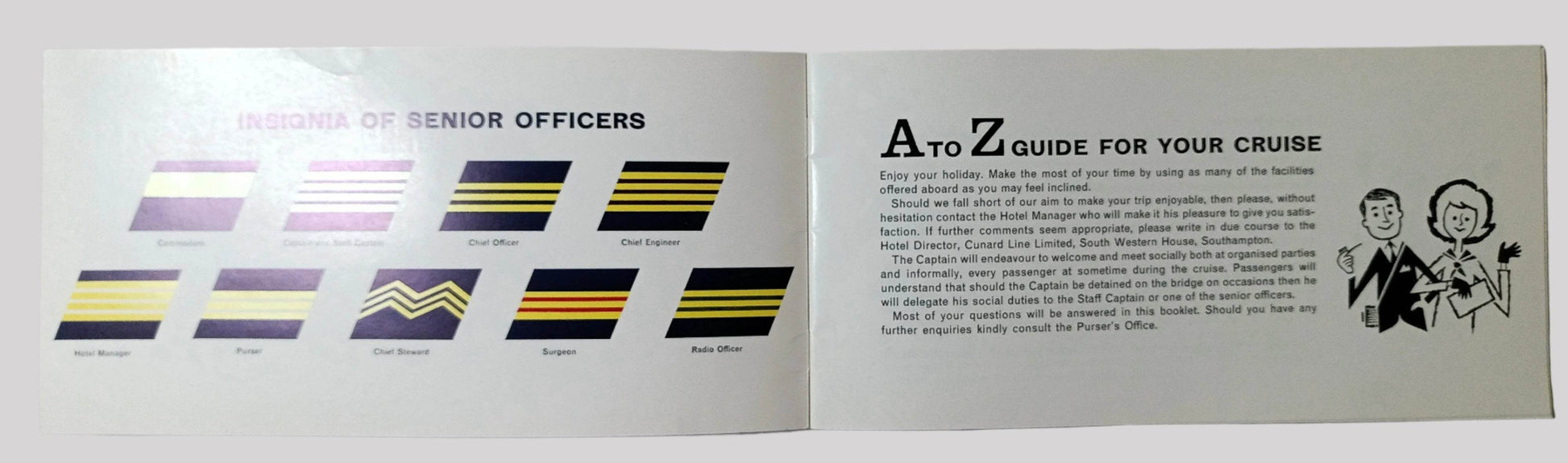 Cunard Line RMS Franconia 1967 Cruise Info For Passengers Booklet - TulipStuff