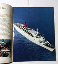 Load image into Gallery viewer, Cunard Line QE2 Queen Elizabeth 2 QE2 1984 Winter Cruises / World Cruise - TulipStuff
