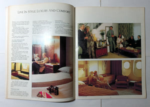 Cunard Line QE2 Queen Elizabeth 2 QE2 1984 Winter Cruises / World Cruise - TulipStuff