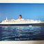 Cunard Queen Elizabeth 2 Cruise Ship Oversized 6"x9" Postcard 1980's - TulipStuff