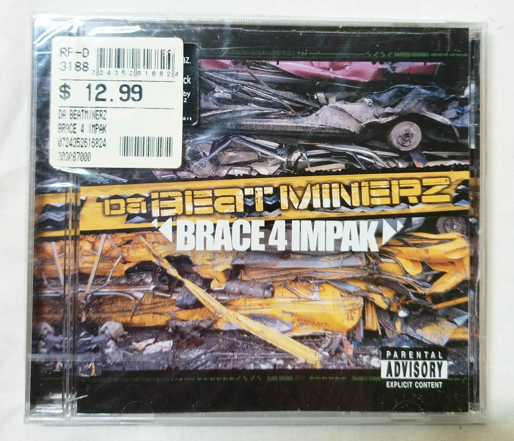 Da Beatminerz Brace 4 Impak Brooklyn Hip Hop Album CD 2001 - TulipStuff