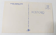 Load image into Gallery viewer, Damariscotta Maine Harbor Scene Boats 1960&#39;s Vintage Postcard - TulipStuff
