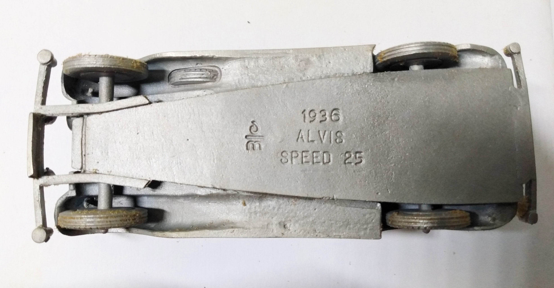 Danbury Mint 1936 Alvis Speed 25 Pewter Car 1:43 Scale Made In England - TulipStuff