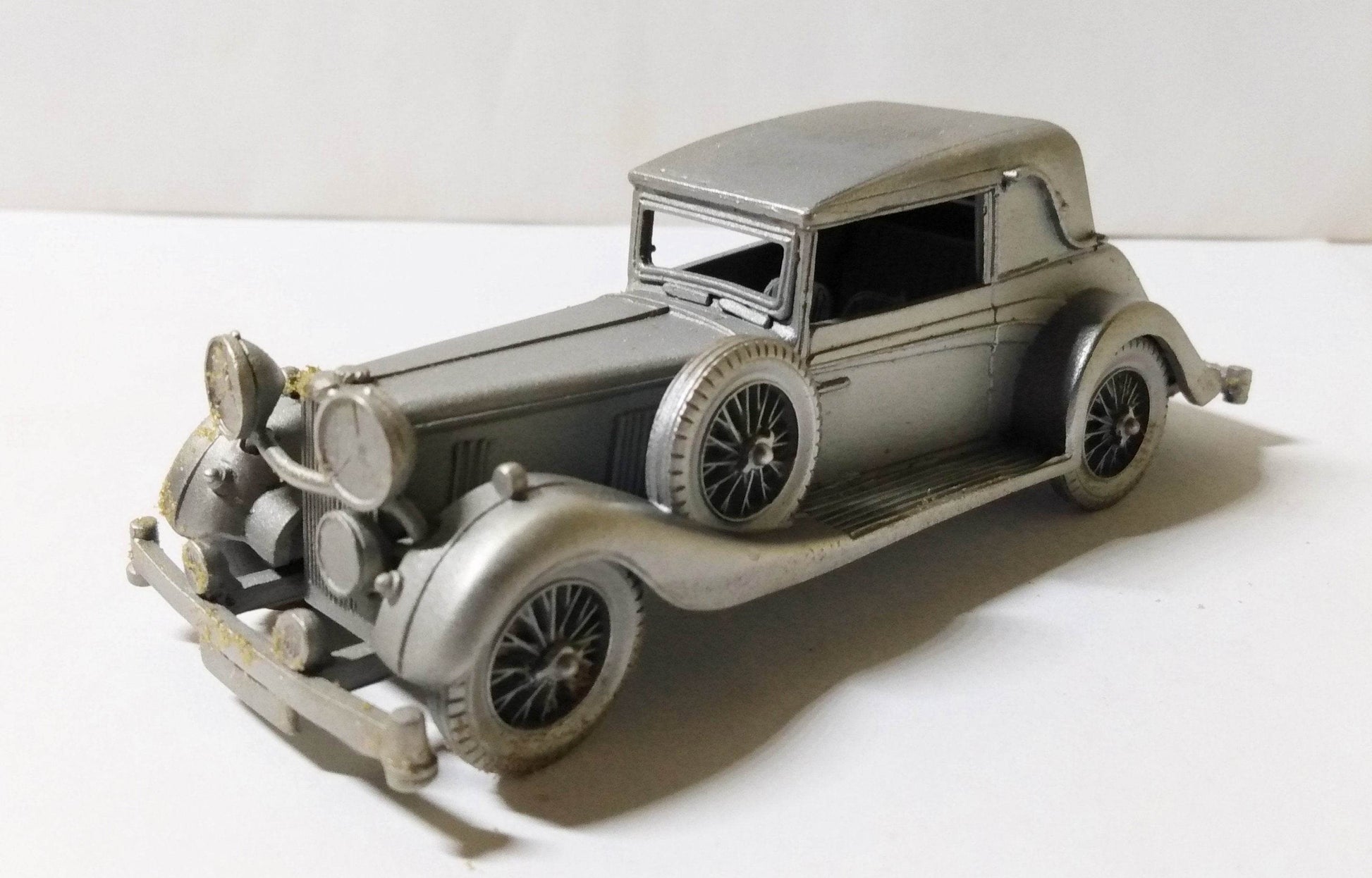 Danbury Mint 1936 Alvis Speed 25 Pewter Car 1:43 Scale Made In England - TulipStuff