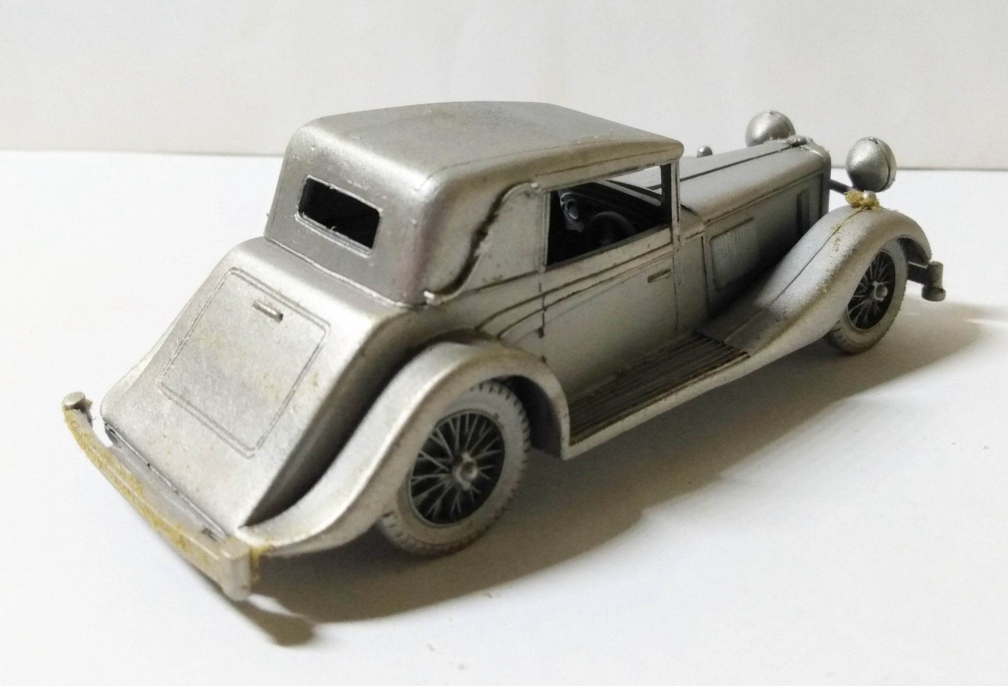 Danbury Mint 1936 Alvis Speed 25 Pewter Car 1:43 Scale Made In England - TulipStuff