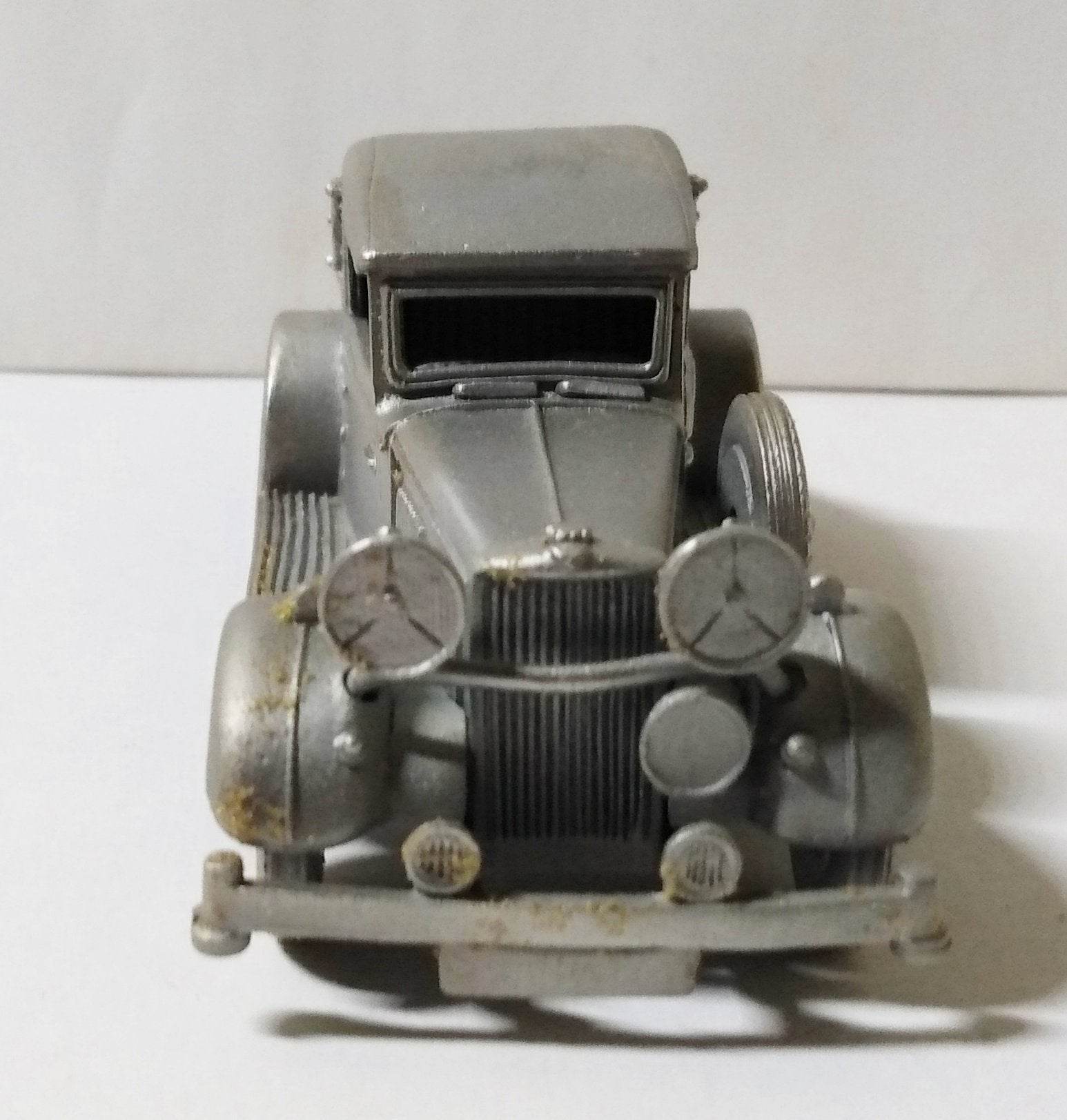 Danbury Mint 1936 Alvis Speed 25 Pewter Car 1:43 Scale Made In England - TulipStuff
