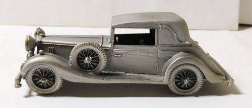 Danbury Mint 1936 Alvis Speed 25 Pewter Car 1:43 Scale Made In England - TulipStuff