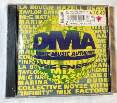 DMA Dance Music Authority Fuse Energy Euro House Comp CD 1998 - TulipStuff