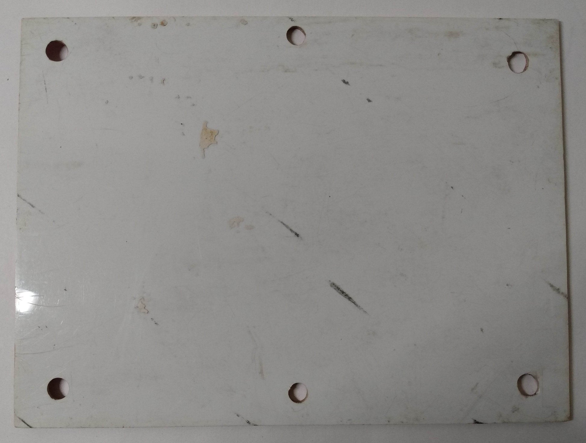 Danger High Voltage 8 x 6 Hard Plastic Vintage 1990's Sign - TulipStuff