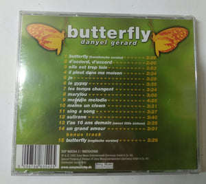 Danyel Gerard Butterfly Pop Rock Chanson Album CD 2003 - TulipStuff