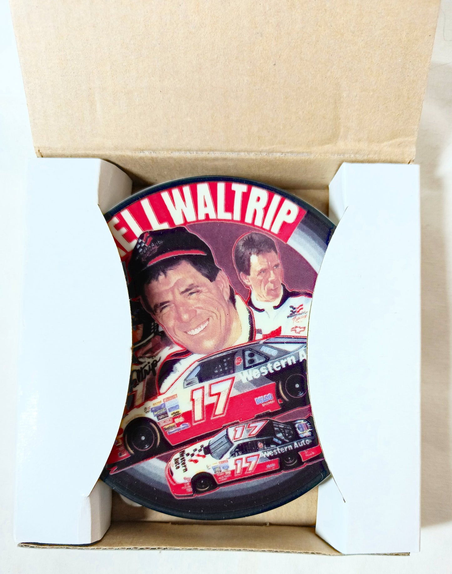Sports Impressions 1994 Darrell Waltrip #17 Western Auto Collectors Plate - TulipStuff
