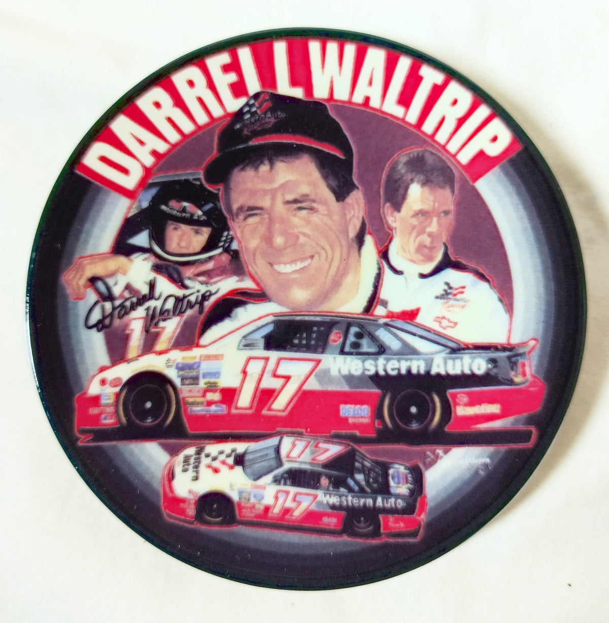 Sports Impressions 1994 Darrell Waltrip #17 Western Auto Collectors Plate - TulipStuff