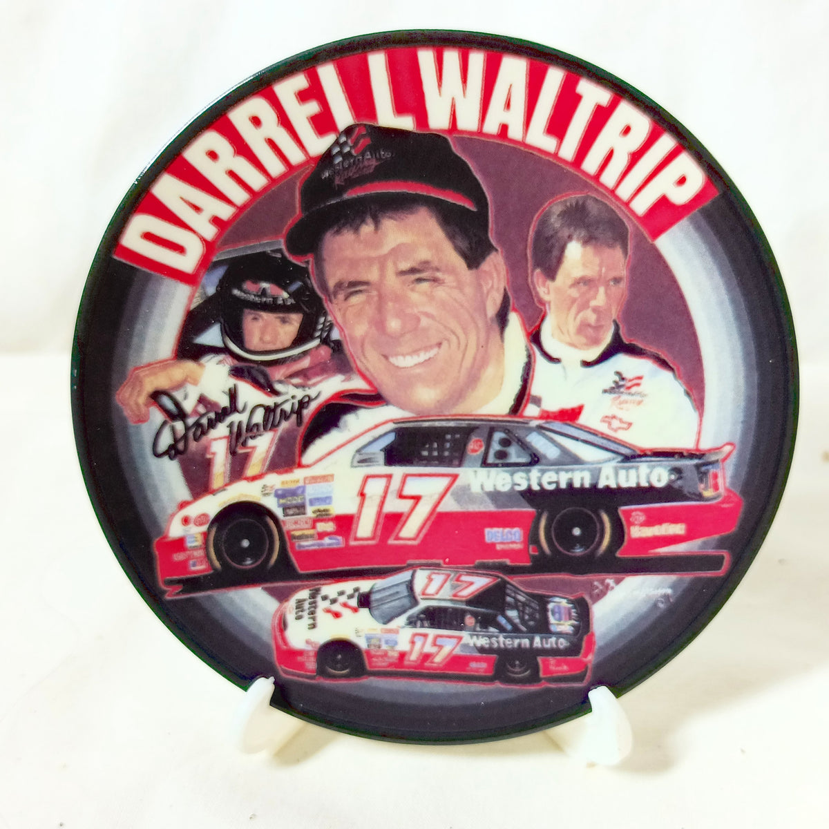 Sports Impressions 1994 Darrell Waltrip #17 Western Auto Collectors Plate - TulipStuff