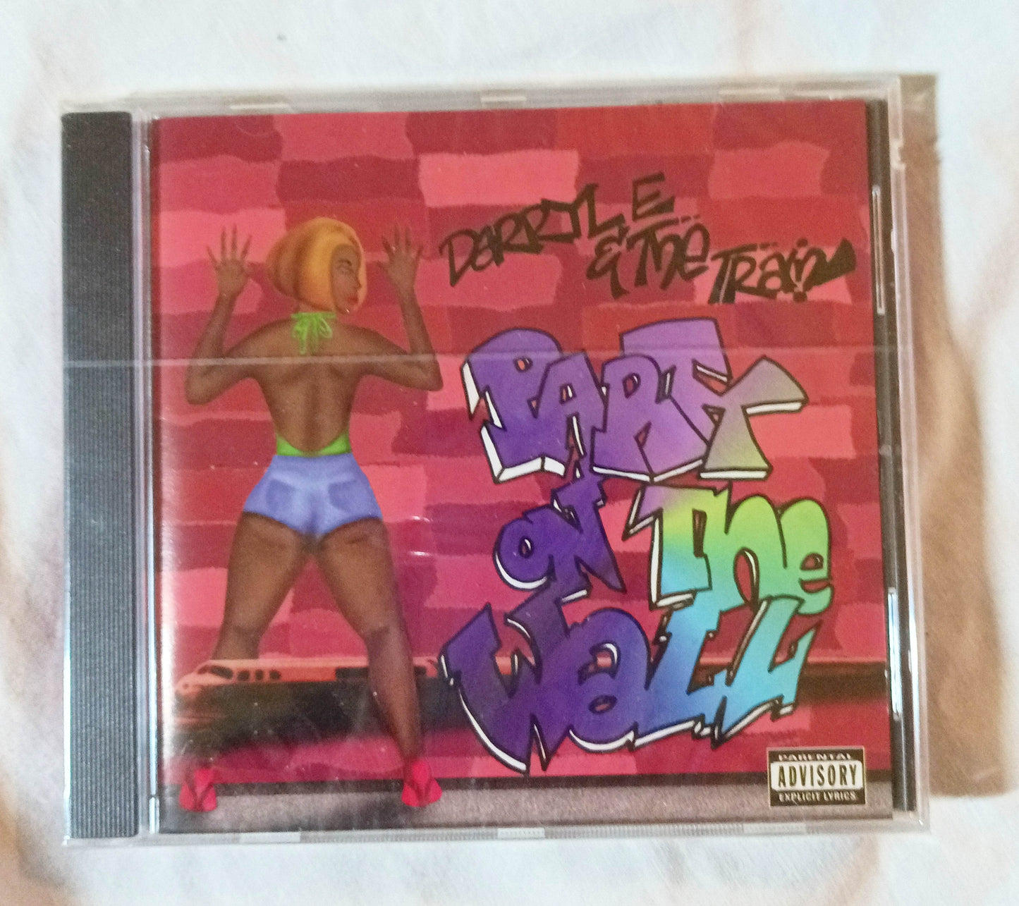 Darryl E & The Train Party On The Wall Bass Music Album CD 1994 - TulipStuff