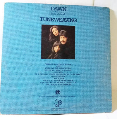 Dawn Featuring Tony Orlando Tuneweaving 12" Vinyl LP Bell Records 1973 - TulipStuff