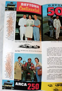 Daytona 500 1966 Schedule Of Events And Order Blank Brochure - TulipStuff
