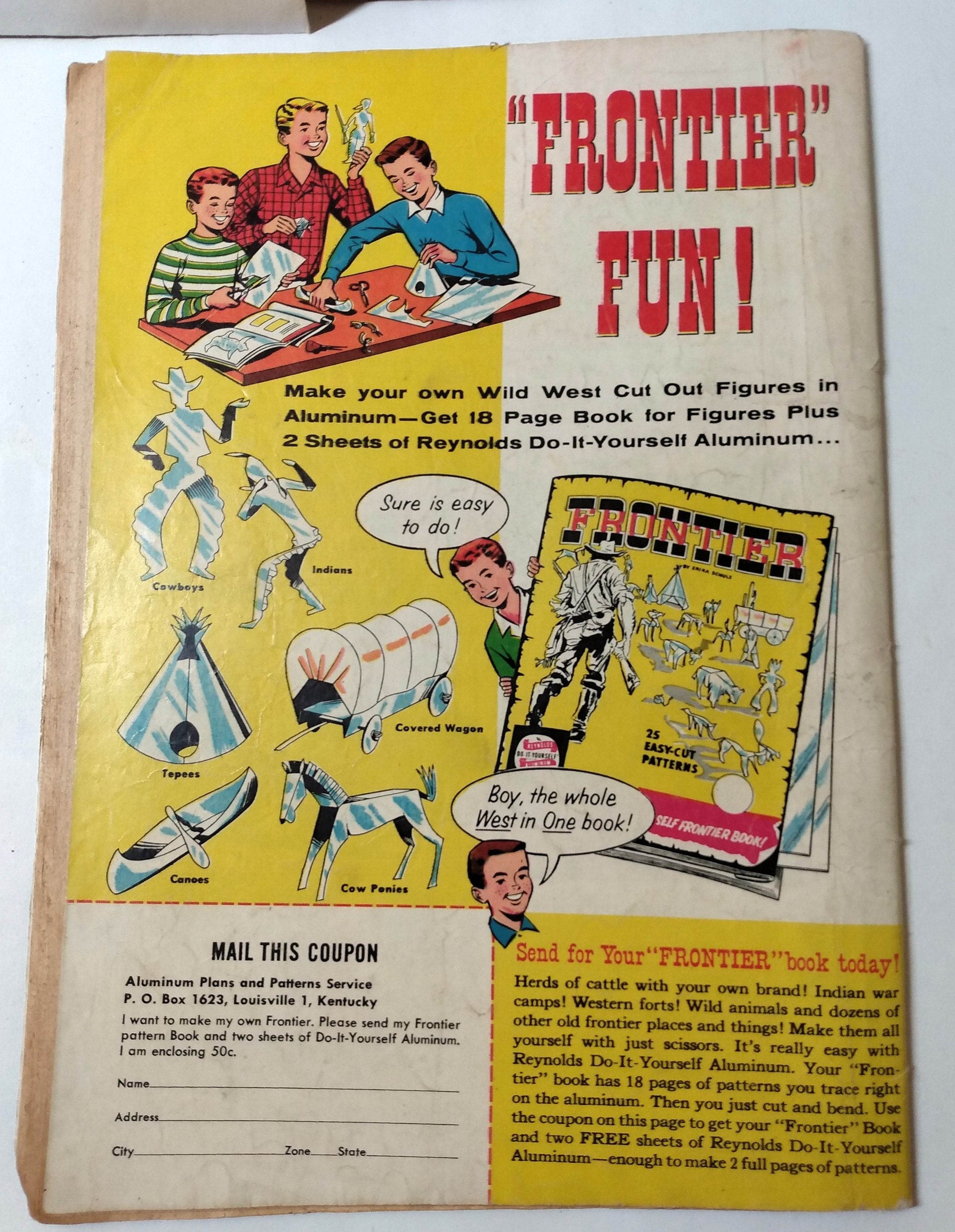 Walt Disney's Donald Duck Issue #47 Comic Book Dell May-June 1956 - TulipStuff