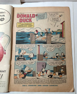 Walt Disney's Donald Duck Issue #47 Comic Book Dell May-June 1956 - TulipStuff