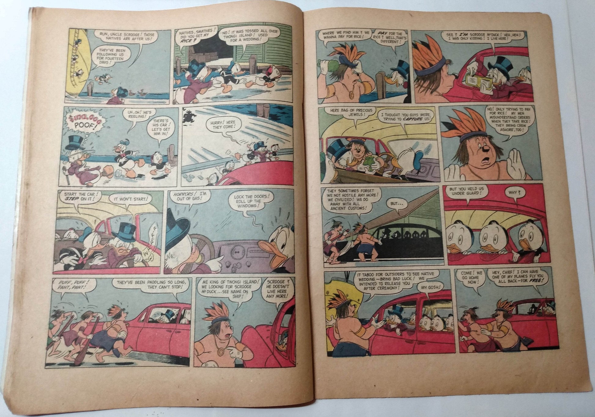 Walt Disney's Donald Duck Issue #47 Comic Book Dell May-June 1956 - TulipStuff