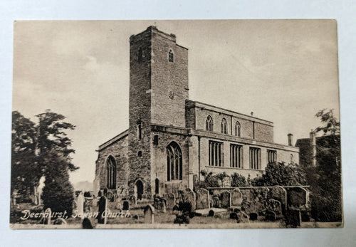 Deerhurst St Mary's Priory Saxon Church England Frith's 1930 - TulipStuff