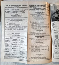 Load image into Gallery viewer, Delaware And Hudson Railroad Timetable 1957 Montreal Ltd Laurentian - TulipStuff
