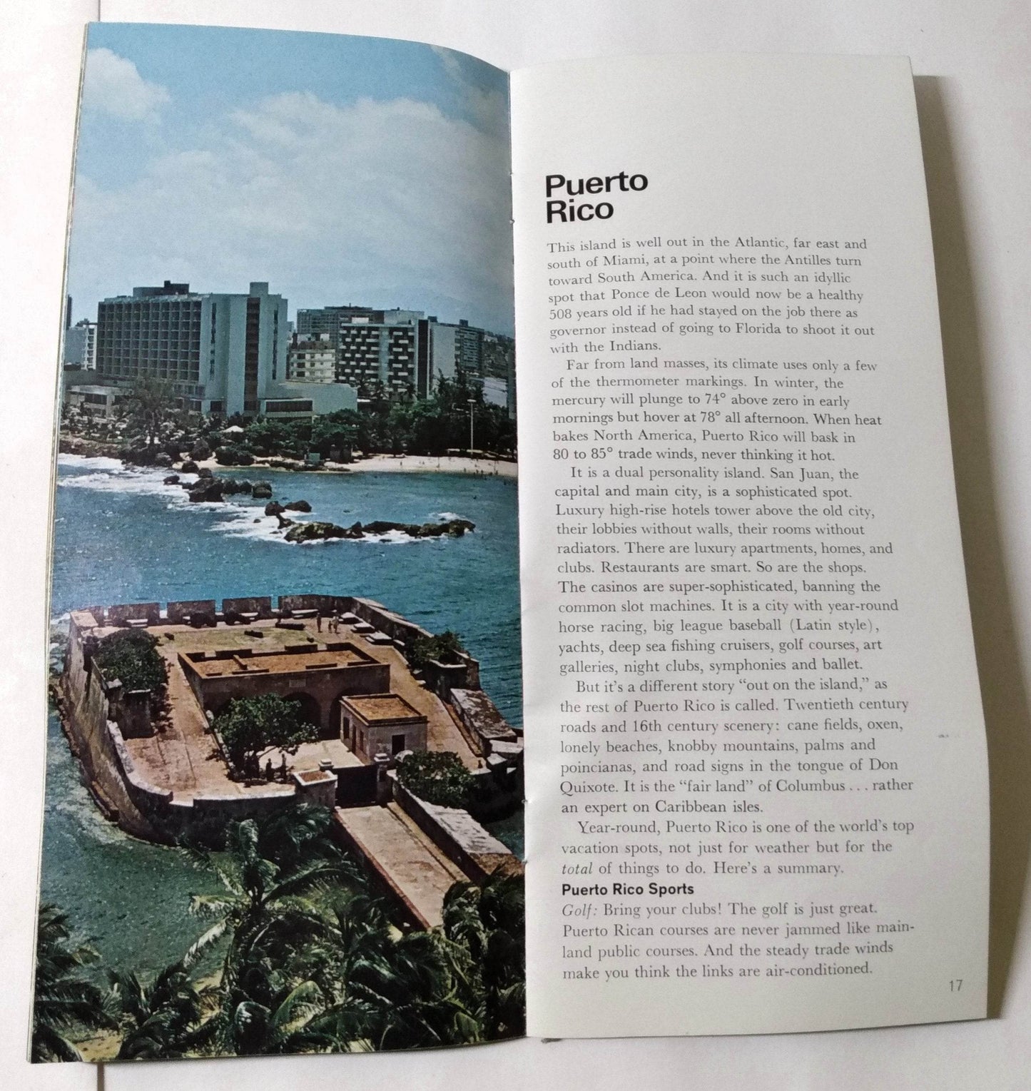 Delta Airlines Dream Vacations Packages Caribbean Brochure 1968 - TulipStuff