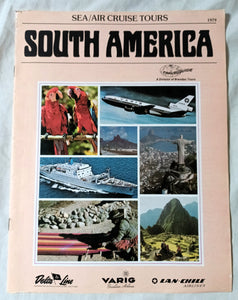 Delta Line 1979 South America Air/Sea Cruise Tours Cargoliner - TulipStuff