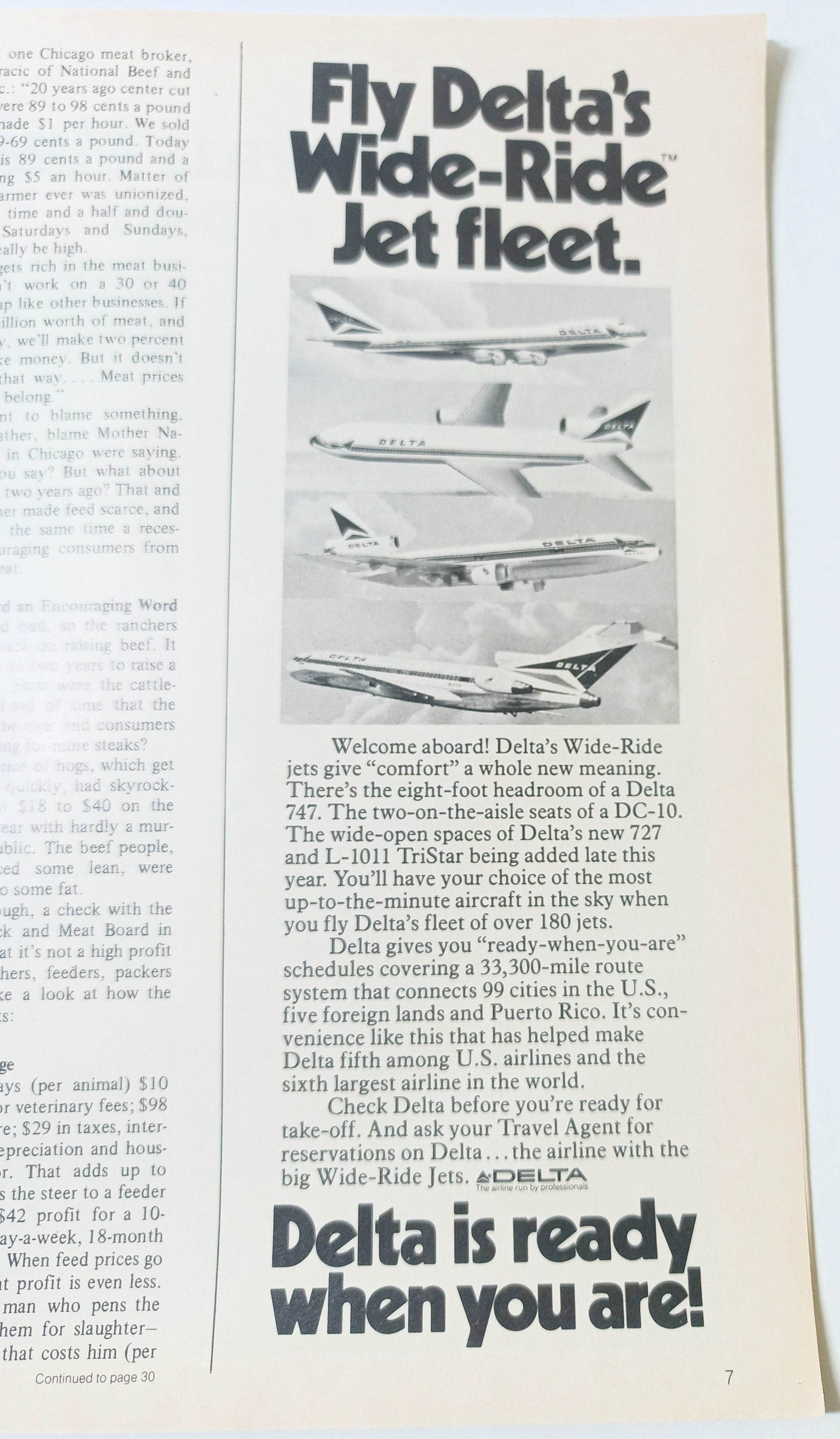 Delta Airlines Sky Inflight Magazine Vol 2 No 5 May 1973 - TulipStuff
