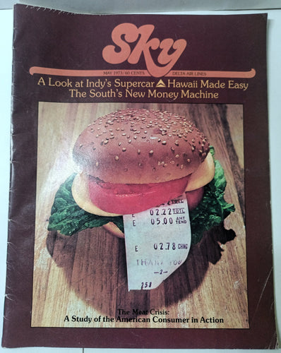 Delta Airlines Sky Inflight Magazine Vol 2 No 5 May 1973 - TulipStuff