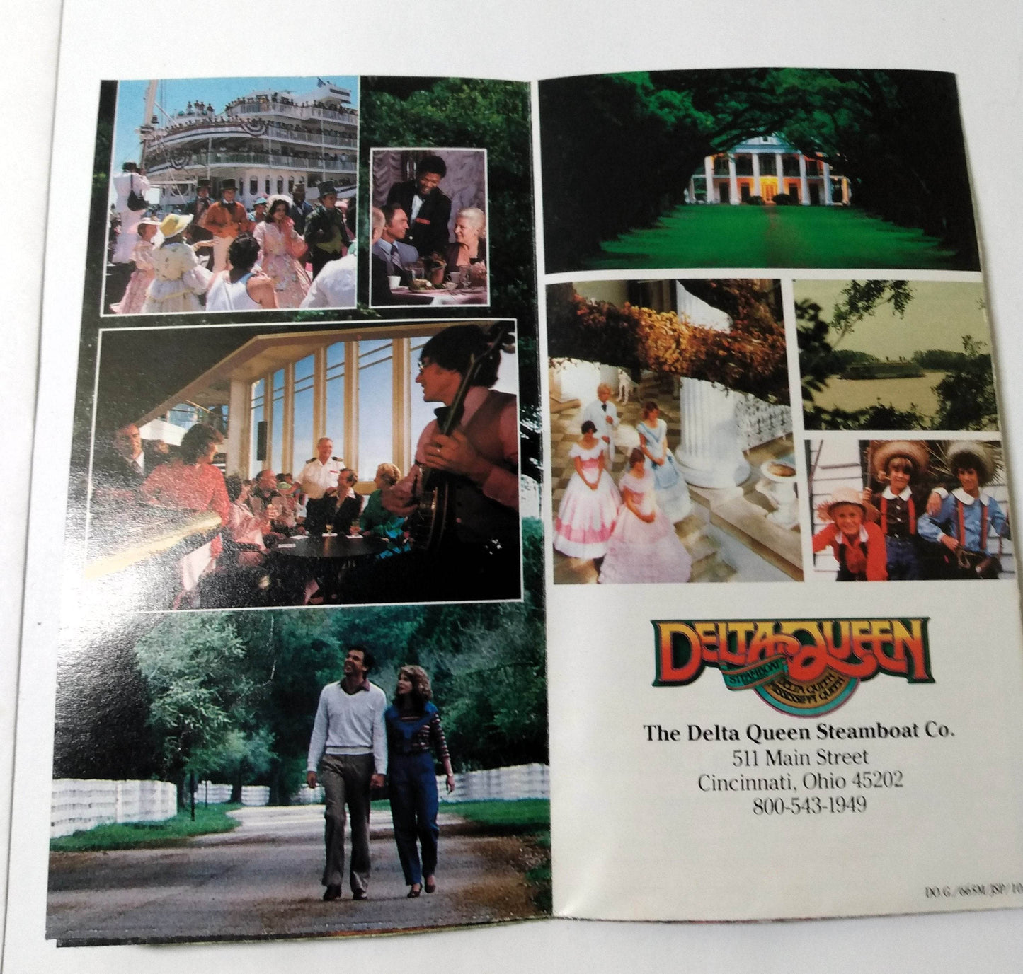 Delta Queen / Mississippi Queen Spring 1984 Steamboat River Cruises - TulipStuff