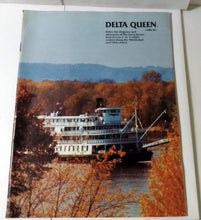 Load image into Gallery viewer, Delta Queen Steamboat 1980-81 Mississippi / Ohio River Cruise Brochure - TulipStuff
