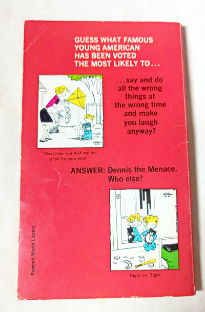 Dennis The Menace Voted Most Likely Hank Ketcham Paperback 1971 - TulipStuff