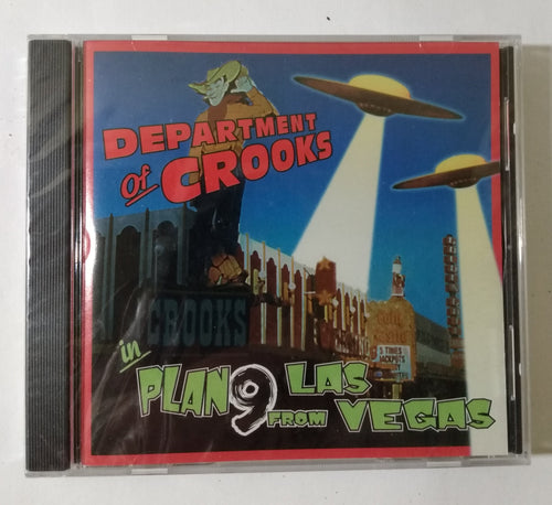 Department Of Crooks Plan 9 From Las Vegas Indie Rock Album CD 1997 - TulipStuff