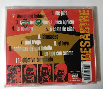 Desastre Dando Que Hablar Spanish Punk Rock Album CD Concrete 1998 - TulipStuff