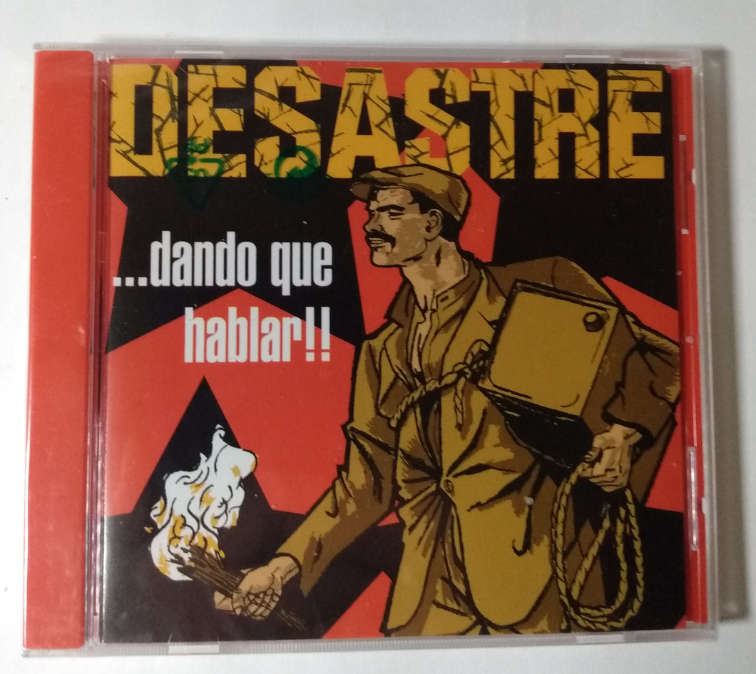 Desastre Dando Que Hablar Spanish Punk Rock Album CD Concrete 1998 - TulipStuff