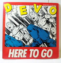 Load image into Gallery viewer, Devo Here To Go New Wave 12&quot; 45rpm Maxi-Single Vinyl Record 1985 - TulipStuff
