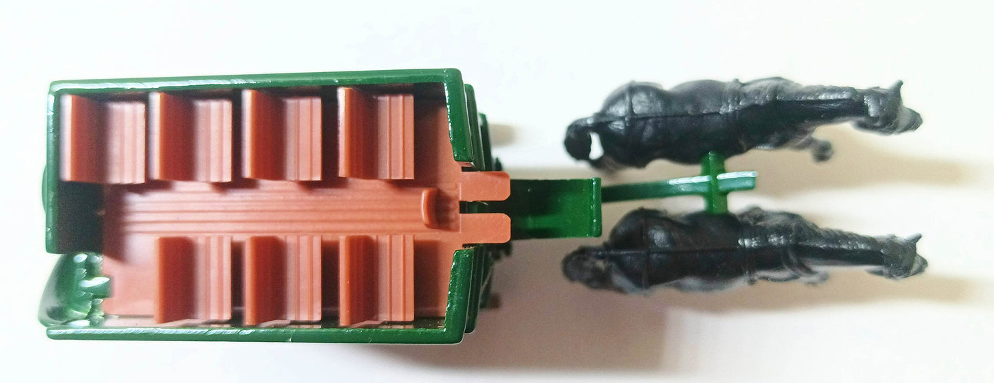 Lledo DG4 Lipton Teas Horse-Drawn Omnibus Bowery to Broadway Green - TulipStuff