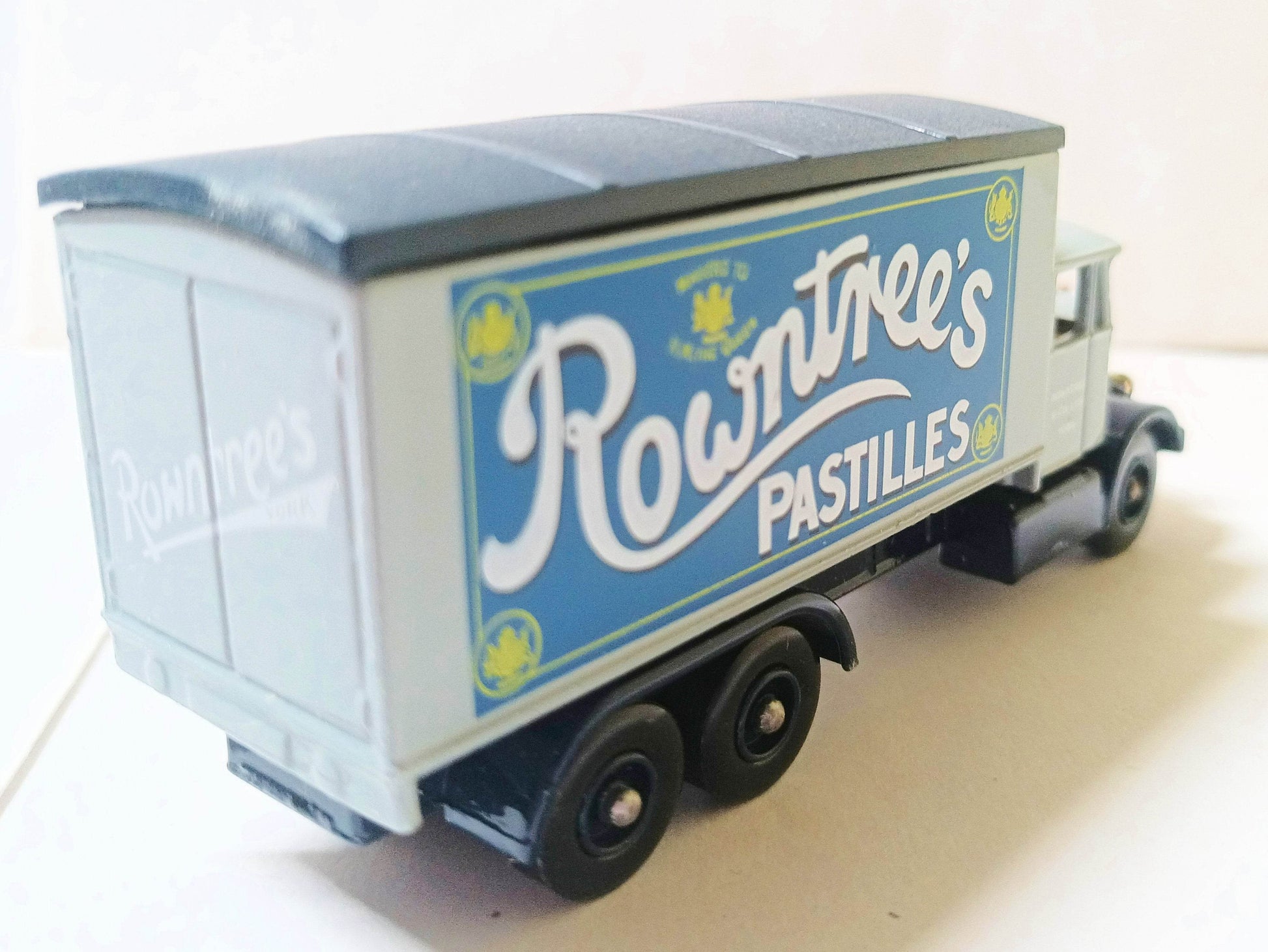 Lledo Premier Rowntree's Pastilles 1937 Scamell 6-Wheeler Box Truck - TulipStuff