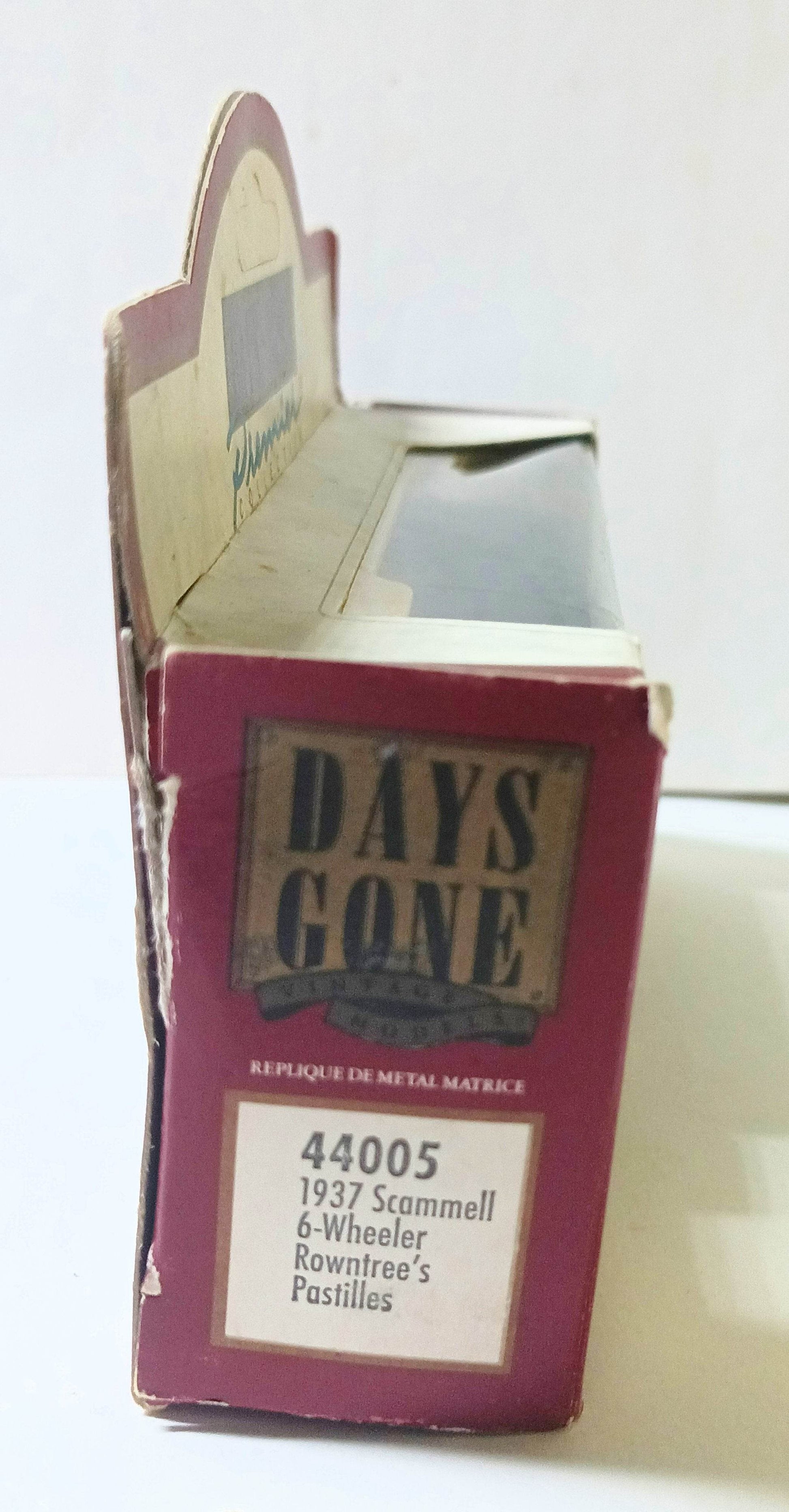 Lledo Premier Rowntree's Pastilles 1937 Scamell 6-Wheeler Box Truck - TulipStuff