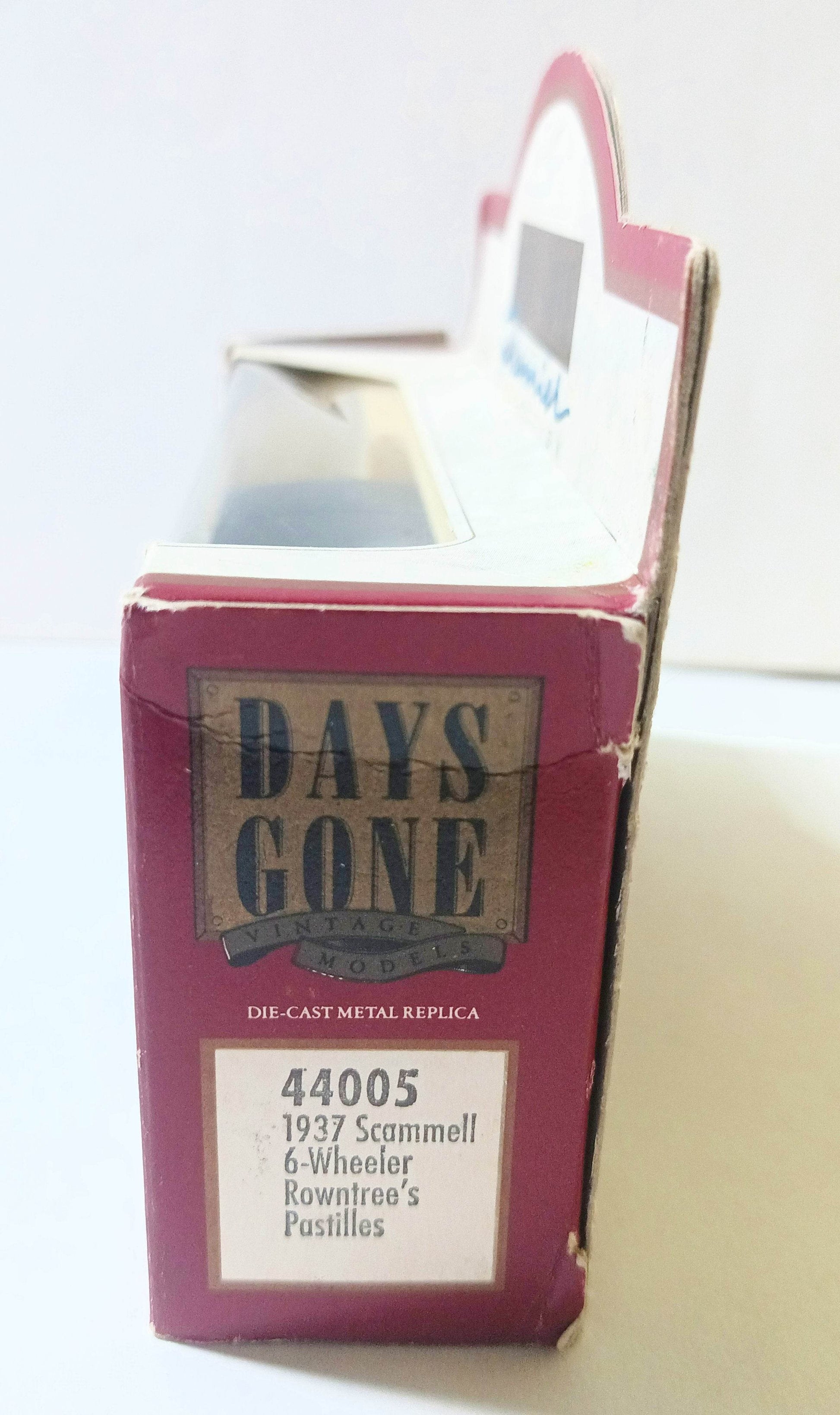 Lledo Premier Rowntree's Pastilles 1937 Scamell 6-Wheeler Box Truck - TulipStuff