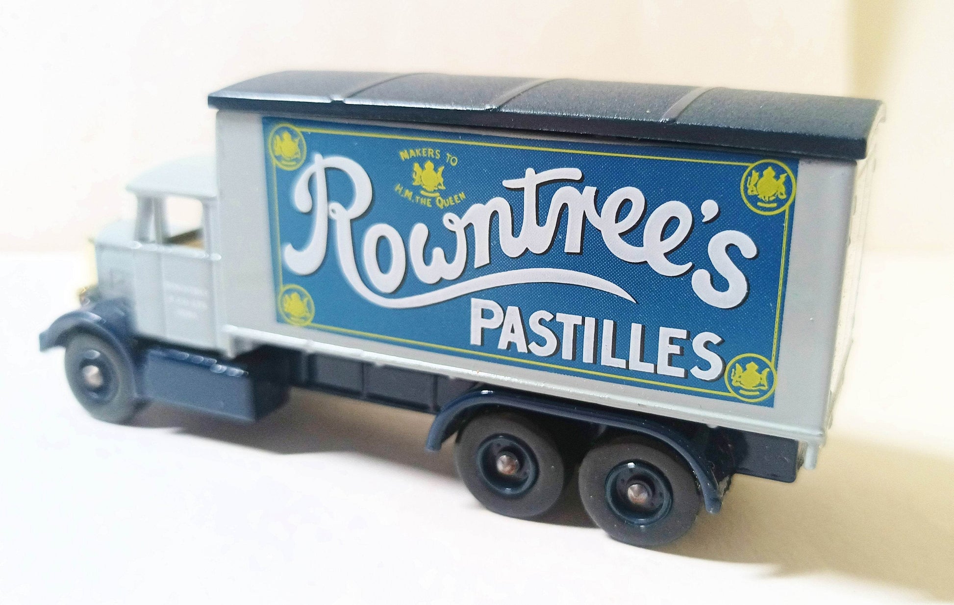 Lledo Premier Rowntree's Pastilles 1937 Scamell 6-Wheeler Box Truck - TulipStuff